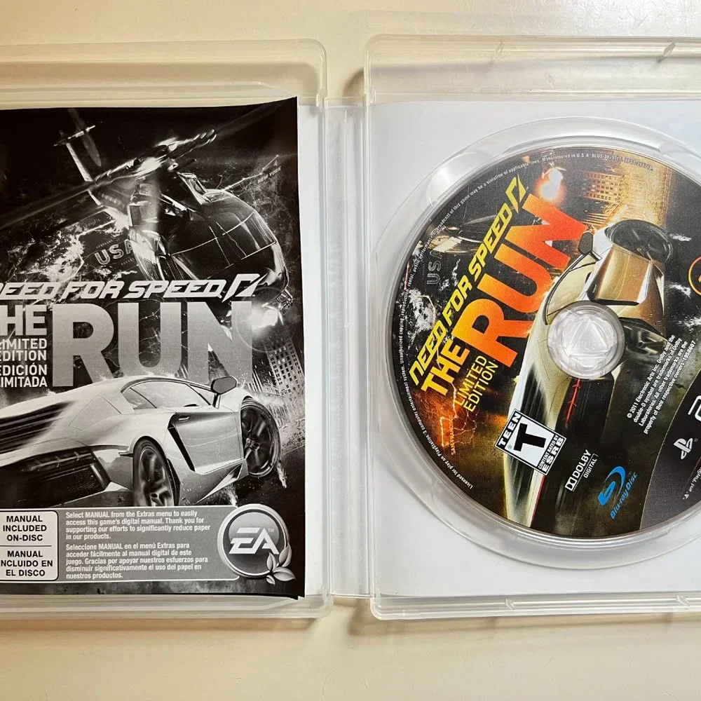 Need for speed The Run Limited Edition PS3 Game